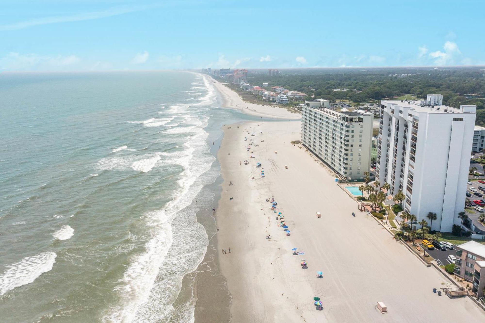 Sands Beach Club Briarcliffe Acres Esterno foto